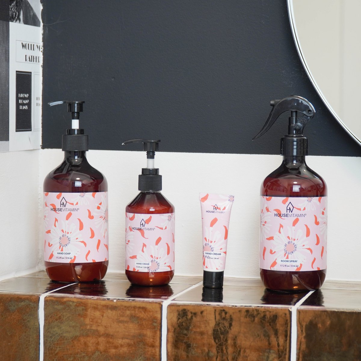 Housevitamin Roomspray Pioenroos - 530ml