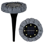Näve Kian Solar Grondspot Set 3 Stuks - Grijs Warmwit