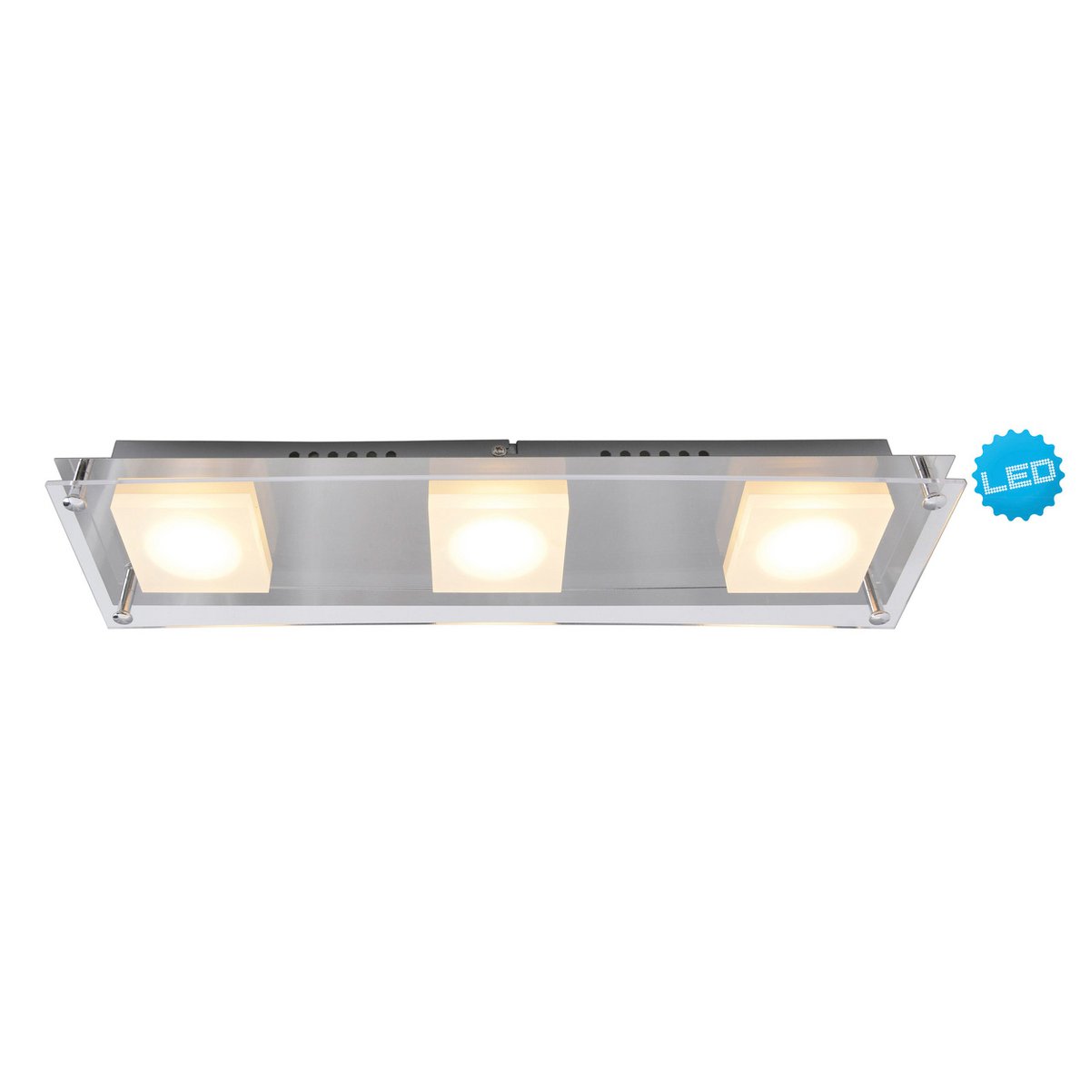 LED Wandlamp Edinburgh - Metaal 44cm Warm Wit