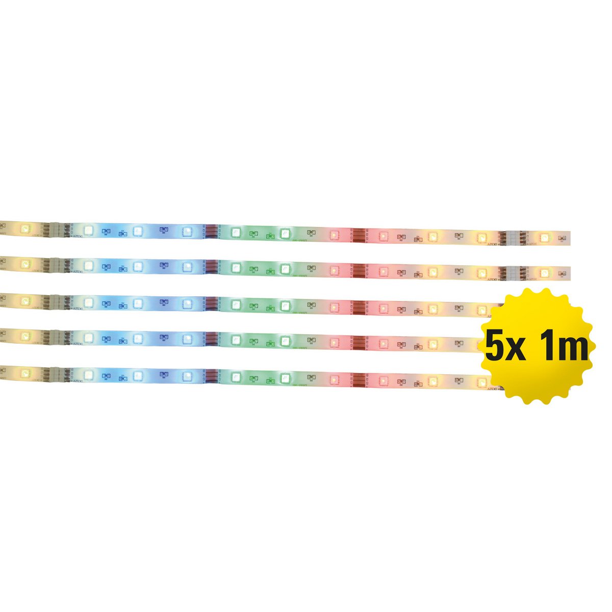 Näve RGB LED Strip 1m Dimbaar