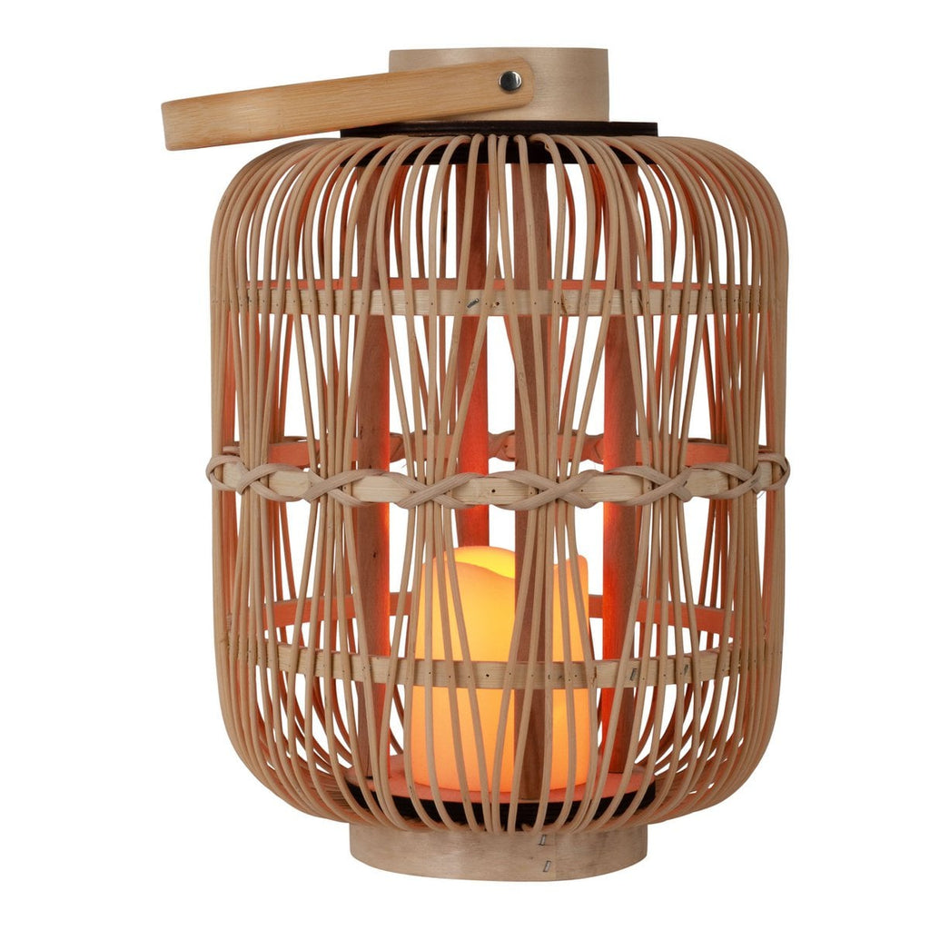 LED Decol Light Korbinian - Rattan 32,5cm