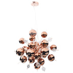 Näve Hanglamp Explosie - Glas Metaal 65cm