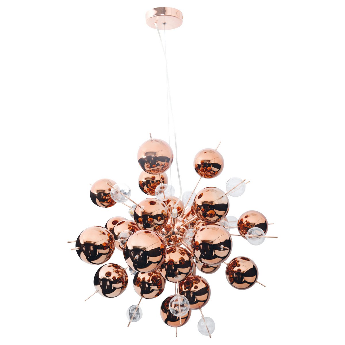 Näve Hanglamp Explosie - Glas Metaal 65cm