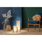 Tafellamp Matilda - Hout Wit 52cm E27