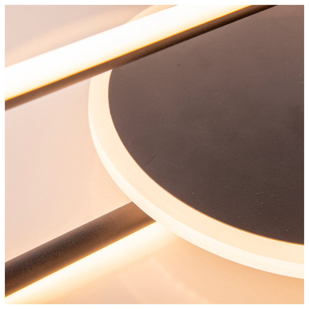 Näve Brendan Plafondlicht 54cm Zwart