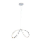 Näve Loop Line LED Hanglamp - Zwart 72cm