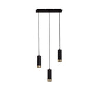 Näve Fridu 3-delige Hanglamp - Mat zwart 48cm