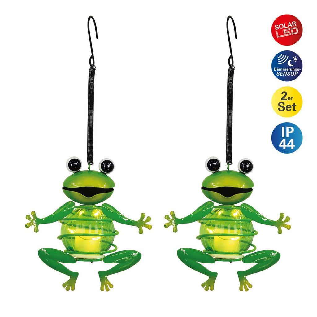 Näve Solar Hanglight Frosch - Groen 20cm