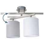 Näve Tilde Plafondlamp - Grijs 82cm E27