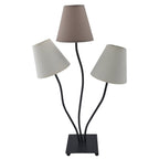 Näve Textiellamp 3-Flame Boho Beige/Bruin 67cm