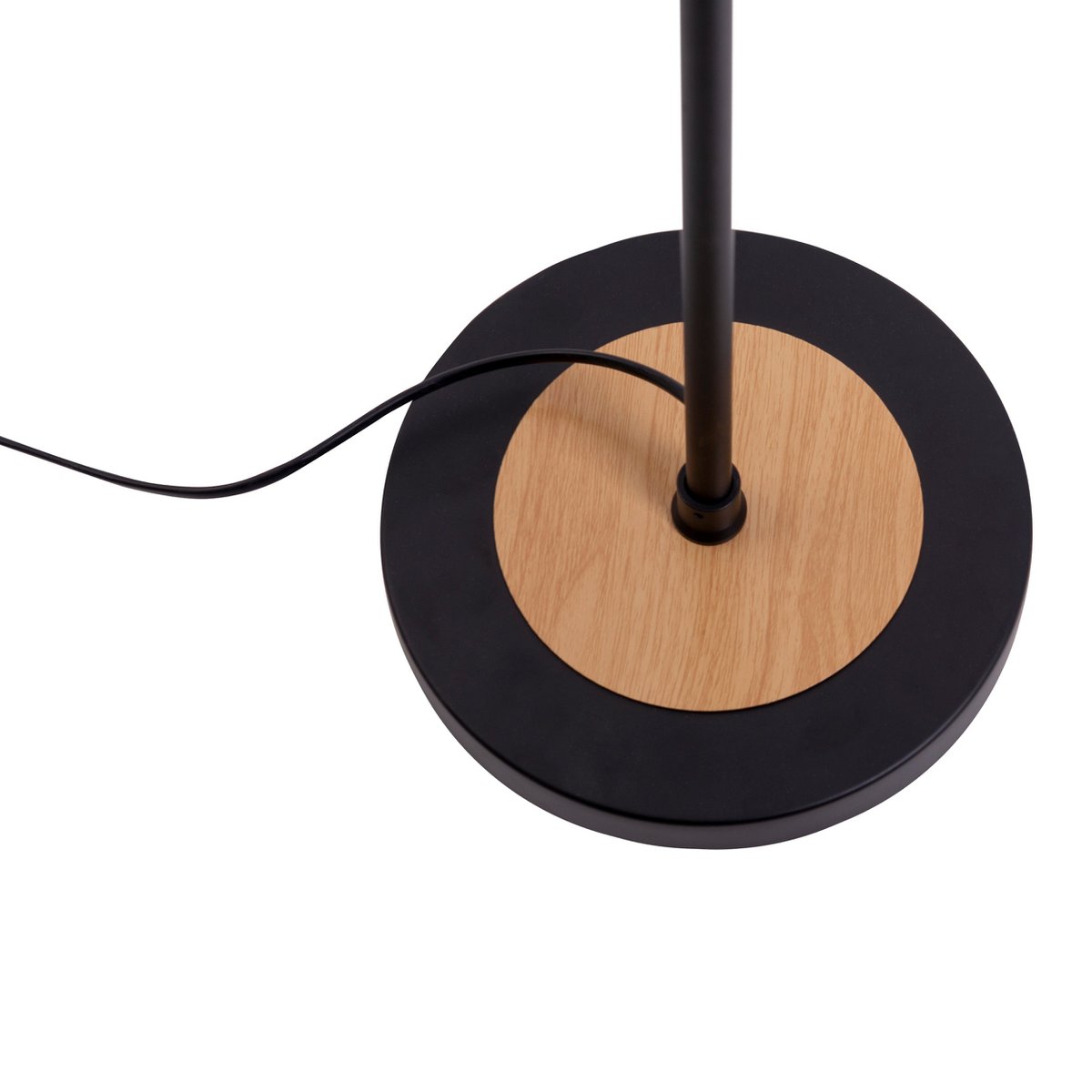 Näve Fumoso Vloerlamp Zwart 150cm Glas