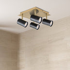 Set van 6 LED lampen GU10 5W Marla Warm Wit