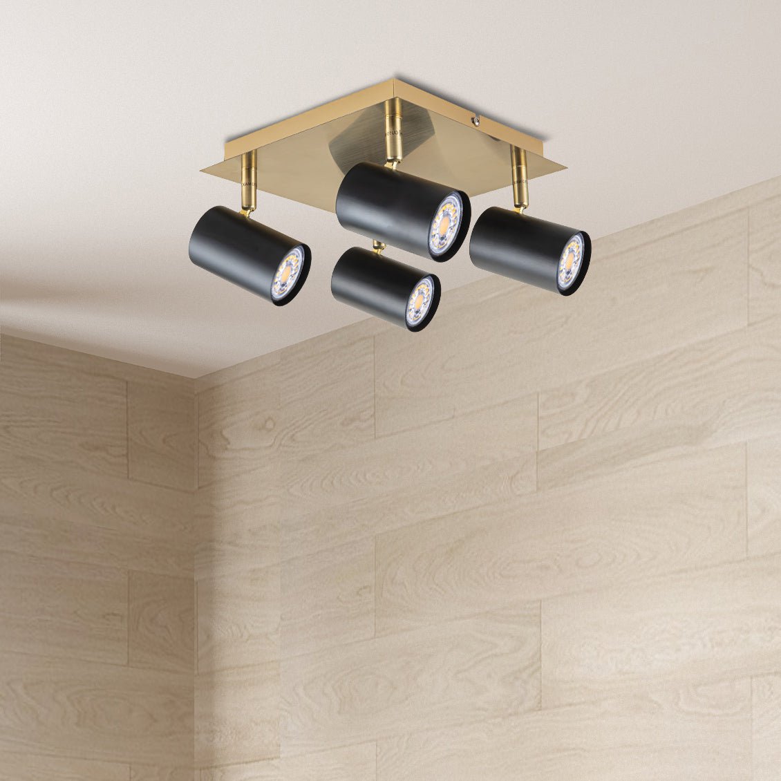 Set van 6 LED lampen GU10 5W Marla Warm Wit
