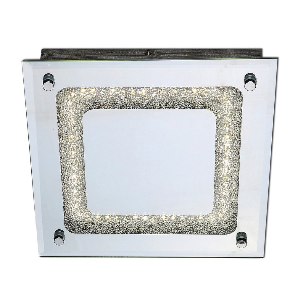 LED plafondlamp Thun Näve 24cm - Zilver