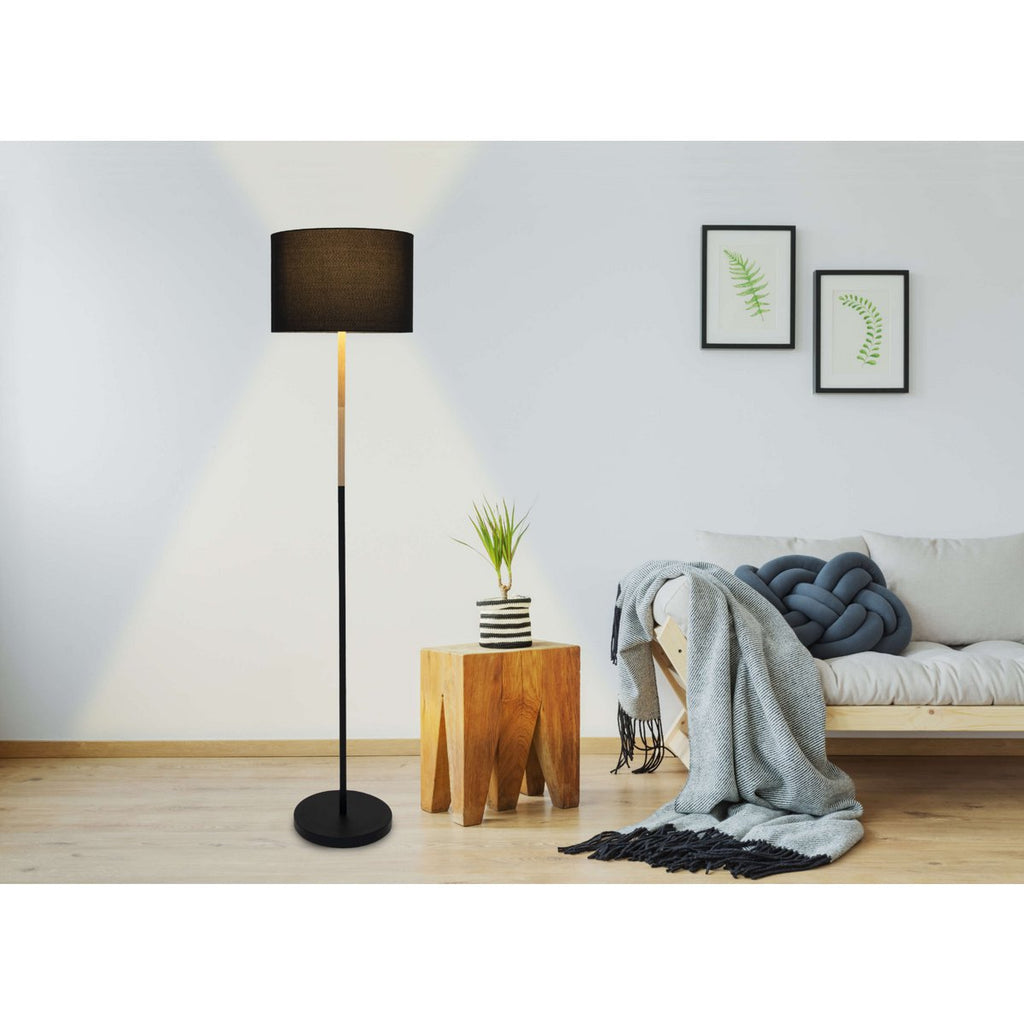 Näve Tessile Staande Lamp - Zwart 150cm