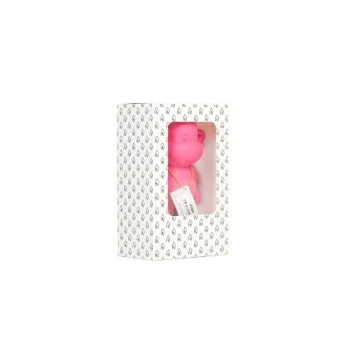 Legende Aap Beeldje - Roze Polyresin - 11x7x19cm - Housevitamin