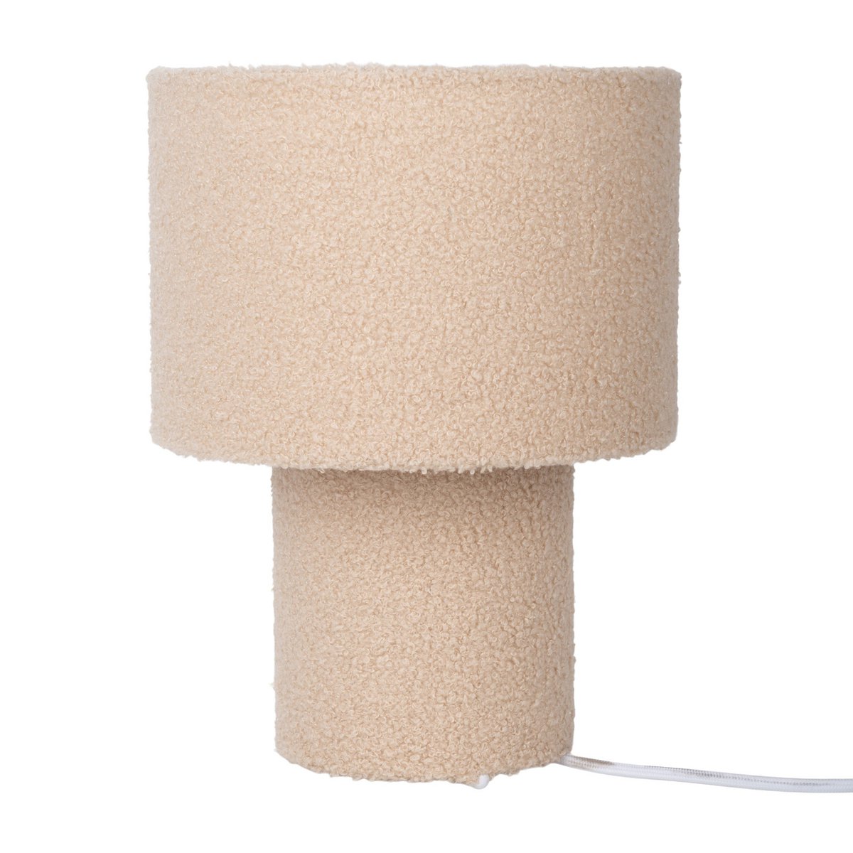 Näve Fluffy Tabellamp - Amandel 31cm