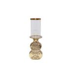 Gouden Fotofoor Spiral - Elegant 11x10x33cm