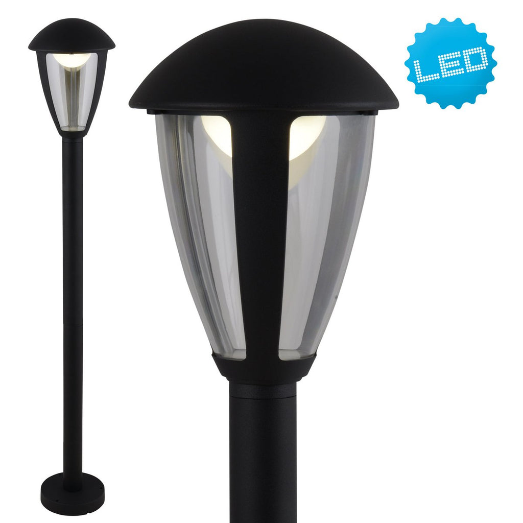 Näve Clint LED Wandlamp - Zwart 100cm