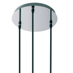 Näve Stijl Hanglamp - Chroom 3-Lichts Retro