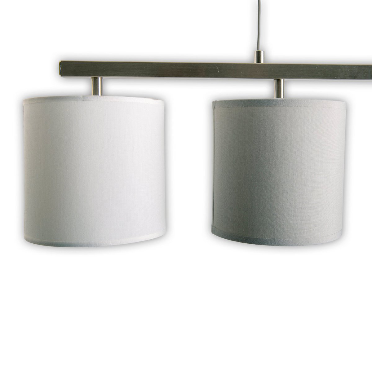 Tilde Hanglamp 4-lichts Grijs-Wit - NEVE Leuchten