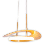 Näve Pisa LED-Hanglamp 40cm Goud