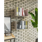Gorillz Clark Metalen Wandrek - Wit, Duurzaam, 32x50x32cm