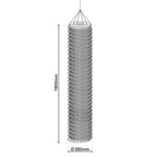 Näve Hanglamp Kokosnoot 180cm Beige E27