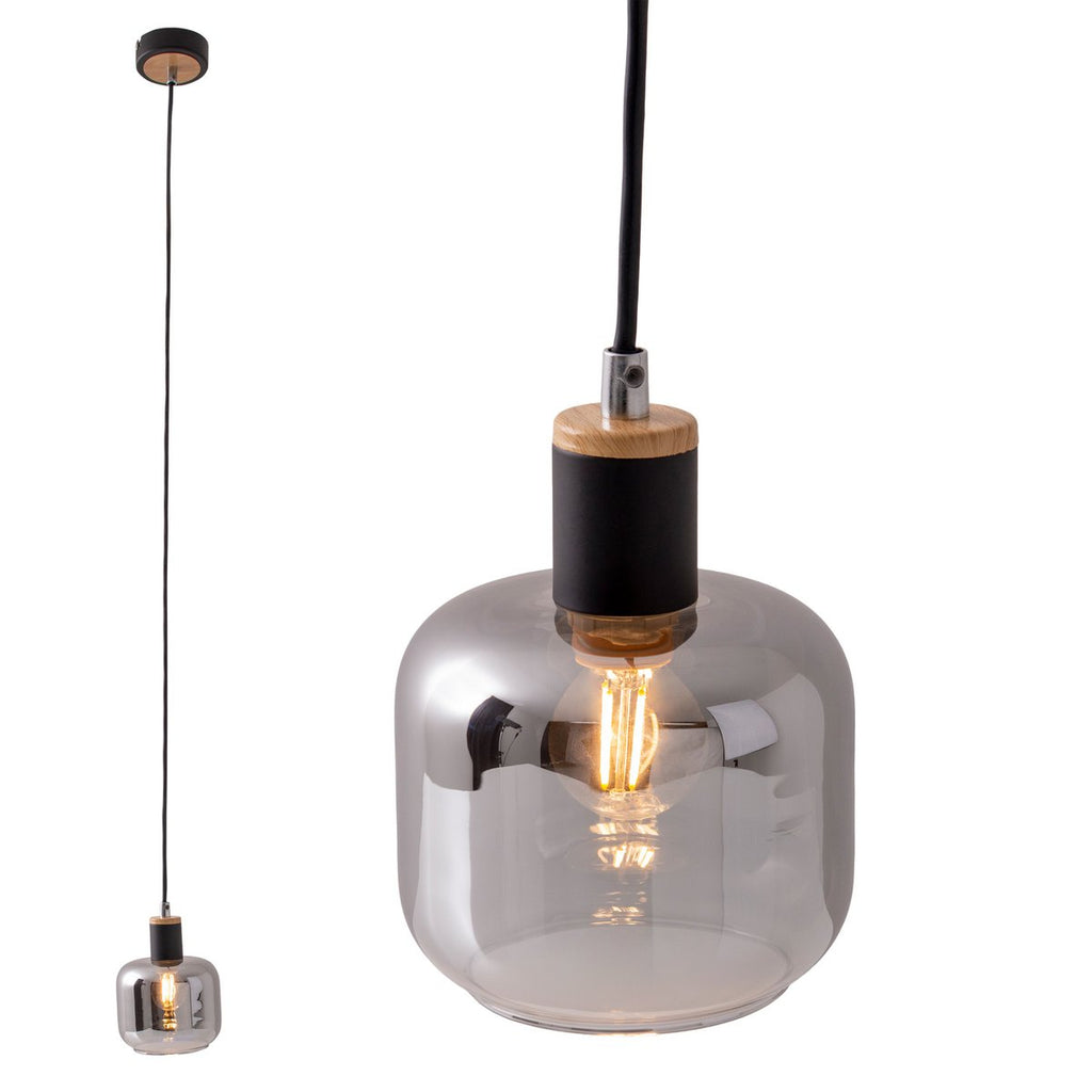 Näve Fumoso Hanglamp - Zwart 120cm