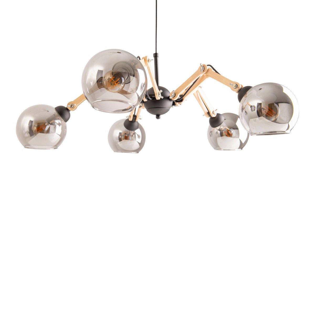 Näve Leuchten Soito Hanglamp 80cm - 5 Lichts - Verstelbaar, Modern Design
