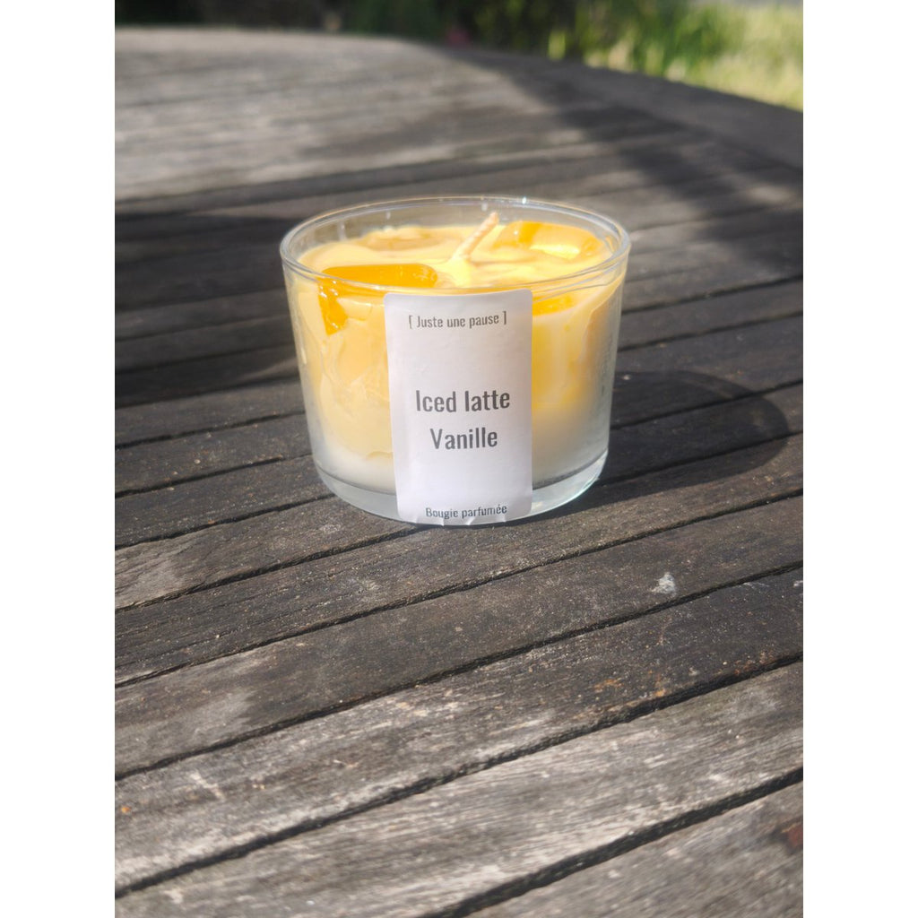 Juste une pause Iced Latte Vanille Kaars - Sojawas 200g