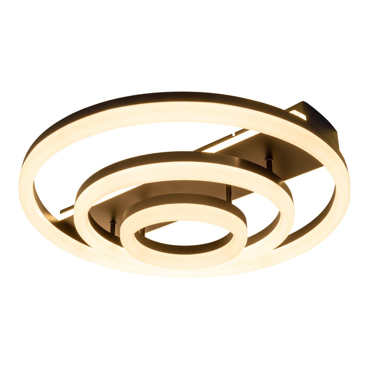 Näve Circulo LED Plafondlicht - Zwart Ø 60cm