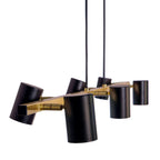 Näve Frida Hanglamp - Zwart/Goud 115cm