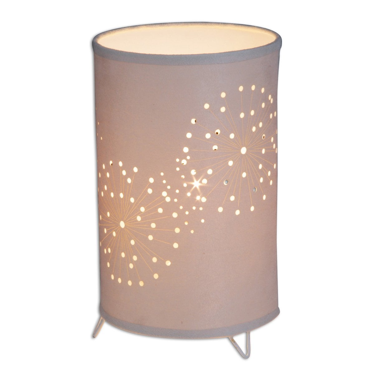 Aurona Tafellamp H25cm E14 Metaal Textiel