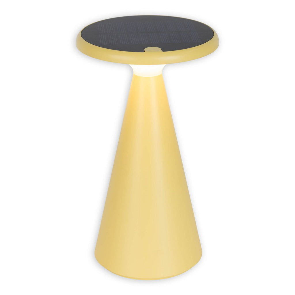 Näve Palu Solarleuchte Gelb 20cm