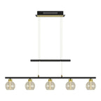 Näve Hanglamp - Zwart Glas 90cm LED