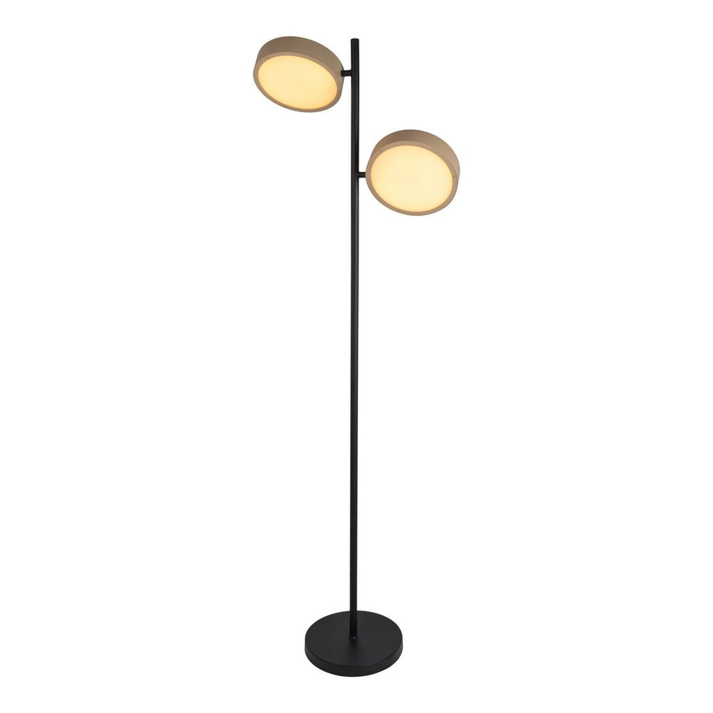 LED-vloerlamp Tessa Amandel 165cm