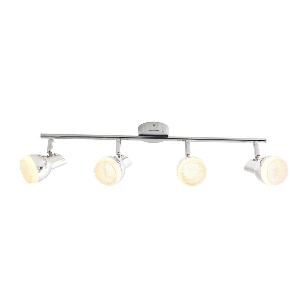 Näve Chromey LED Plafondlamp 58cm Warm