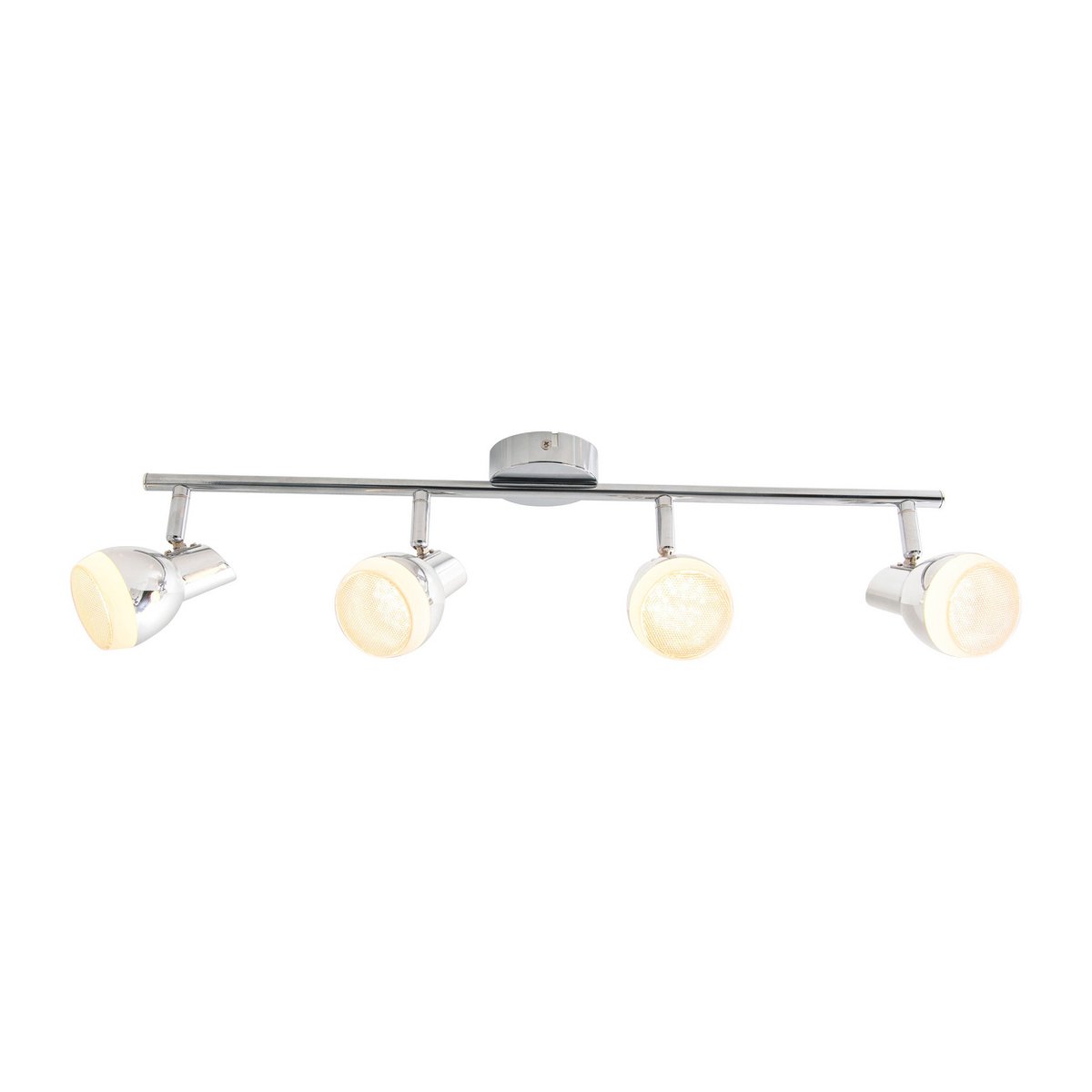 Näve Chromey LED Plafondlamp 58cm Warm