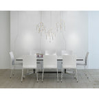 Näve Araneus LED Hanglamp Chrome 80cm