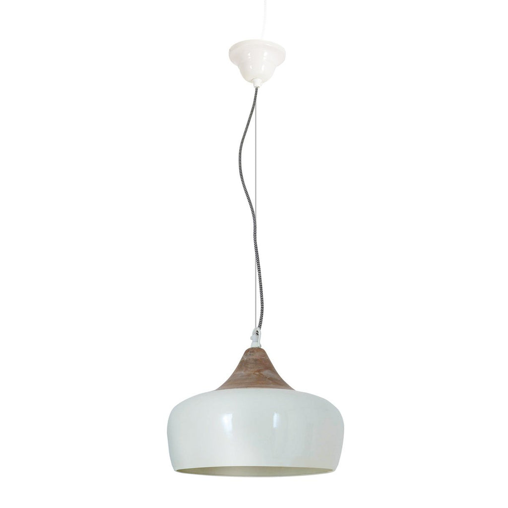 Näve Jaipur Hanglamp Metaal 30cm Wit