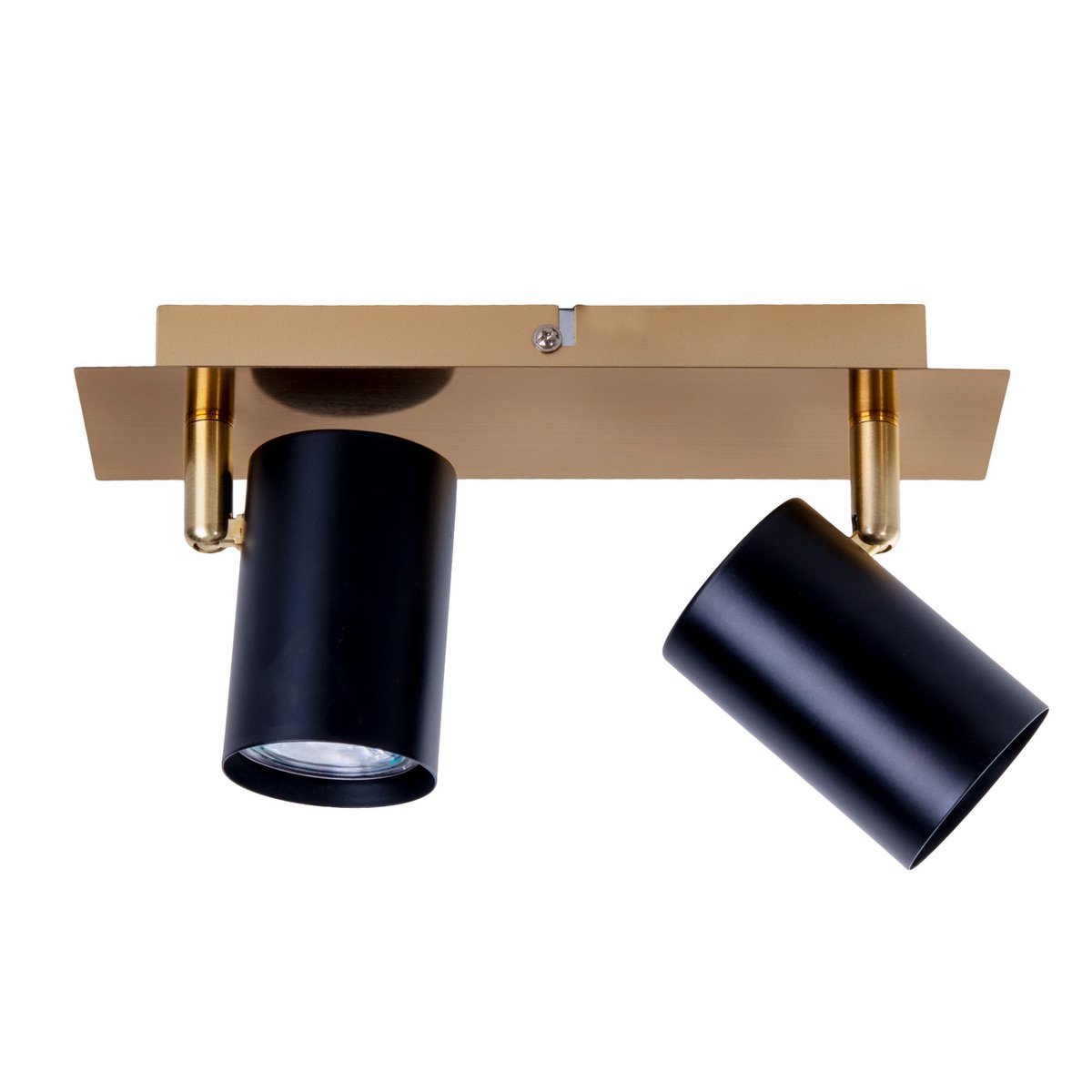 Näve Frida Wandlamp 2x GU10 - Zwart/Goud