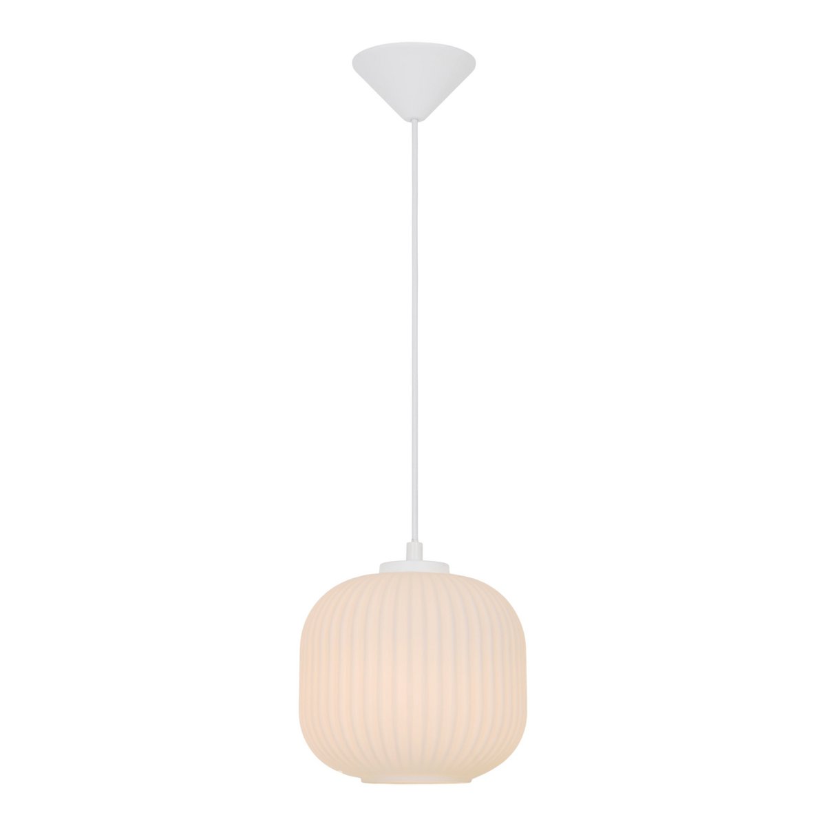 Näve Genève Hanglamp - Wit E27