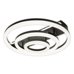 Näve Circulo LED Plafondlicht - Zwart Ø 60cm