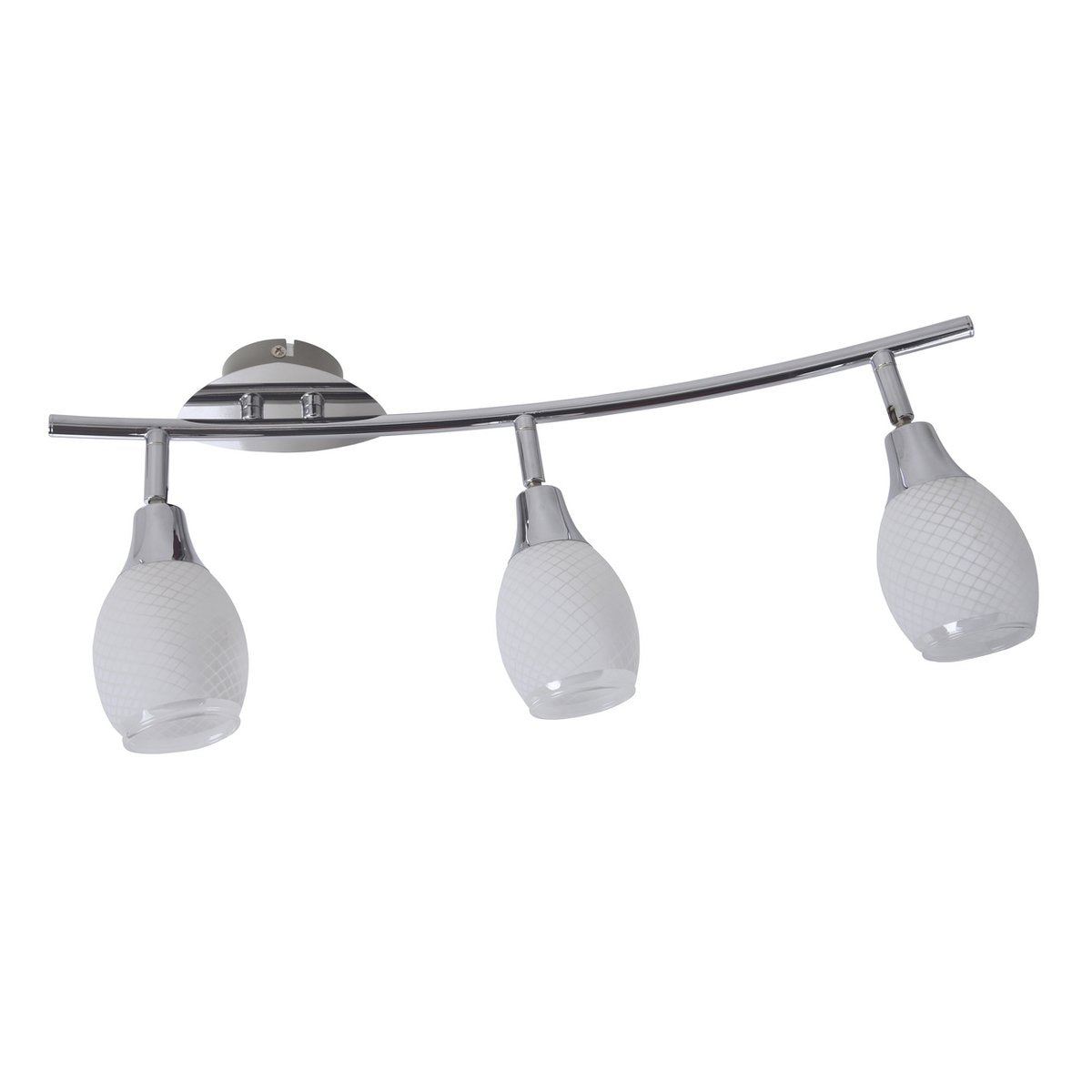 3 LED wand- en plafondrail "Rome"