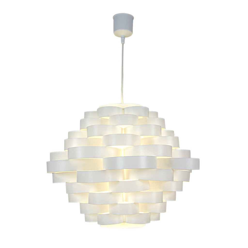 Näve Witte Lijn Hanglamp Ø 55cm Wit