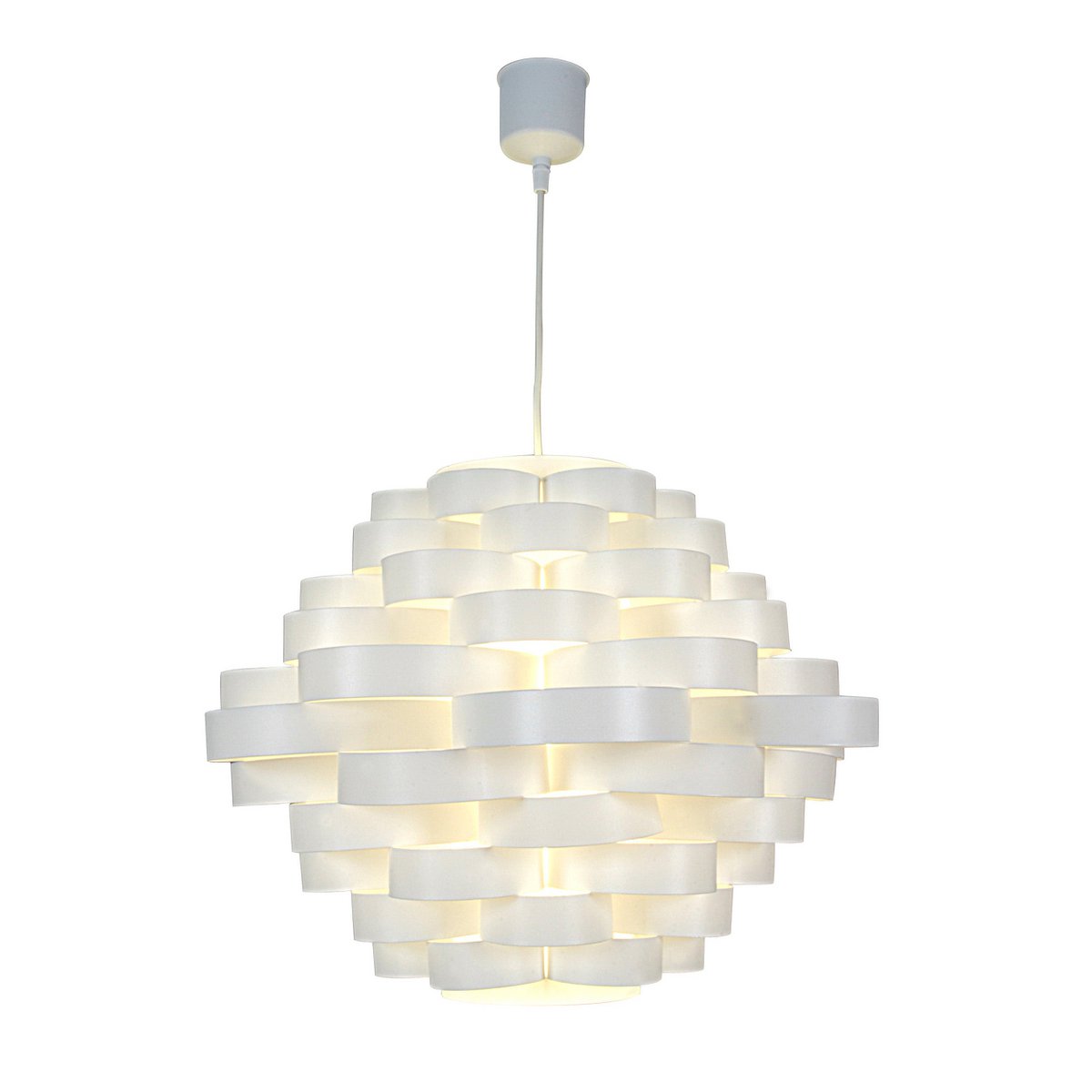 Näve Witte Lijn Hanglamp Ø 55cm Wit