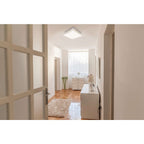 LED -plafondlamp "Trondheim" met sensor, 25 x 25 cm, met stevig gebouwd -in LED