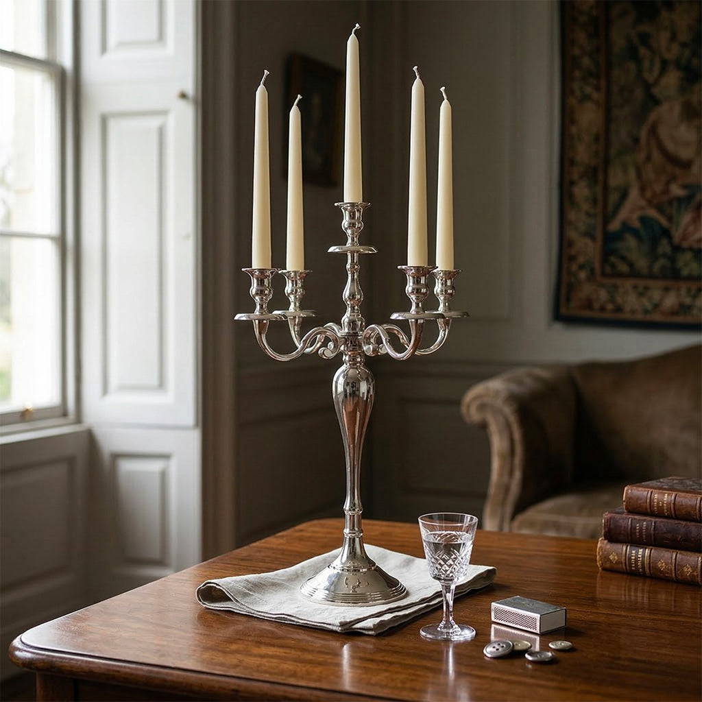 Aulica Kandelaar - Zilver 60cm