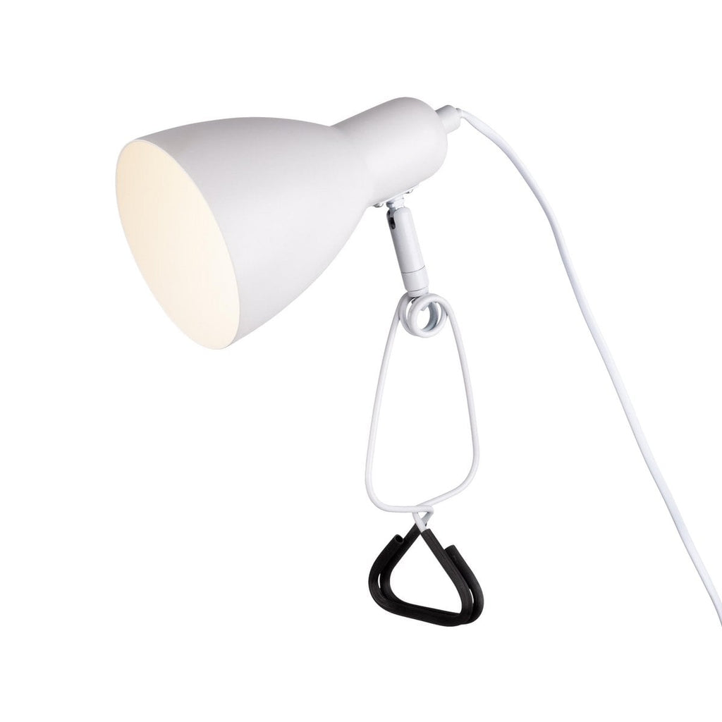 Näve Mara Klemlamp Mat Wit E14